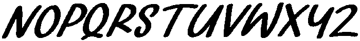 Lemonade Regular otf (400) Font UPPERCASE