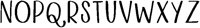 Lemonade Regular otf (400) Font UPPERCASE