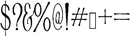 Lemonade Regular otf (400) Font OTHER CHARS