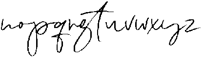 Lemonade otf (400) Font LOWERCASE
