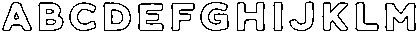 LemonadeStand Outline otf (400) Font UPPERCASE