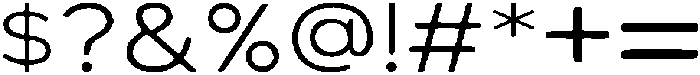 Lemora Regular otf (400) Font OTHER CHARS