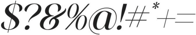 Lemosty Italic otf (400) Font OTHER CHARS