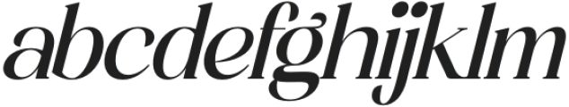 Lemosty Italic otf (400) Font LOWERCASE