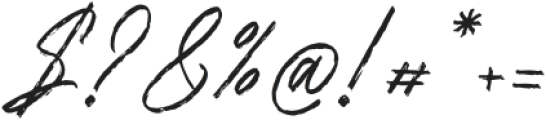 Leneora Seraphine Italic otf (400) Font OTHER CHARS