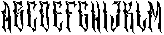 Lenmok otf (400) Font UPPERCASE
