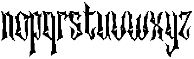 Lenmok otf (400) Font LOWERCASE