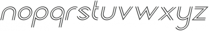 Lenolove-Italic otf (400) Font LOWERCASE