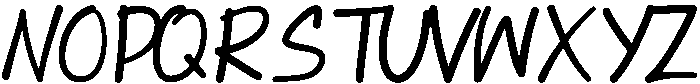 Lenttera otf (400) Font UPPERCASE
