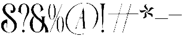 Leodarck otf (400) Font OTHER CHARS