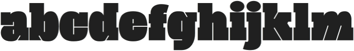 Leon Slab Regular otf (400) Font LOWERCASE