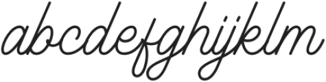 Leonaley-Regular otf (400) Font LOWERCASE