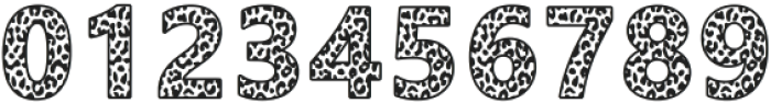 Leopard Font Transparent Normal otf (400) Font OTHER CHARS