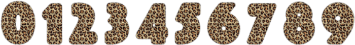 Leopard Fur Regular otf (400) Font OTHER CHARS