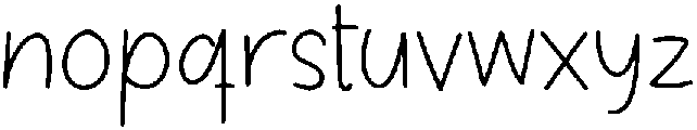 Leopard Regular otf (400) Font LOWERCASE