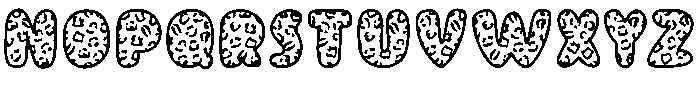 Leopard Regular otf (400) Font UPPERCASE