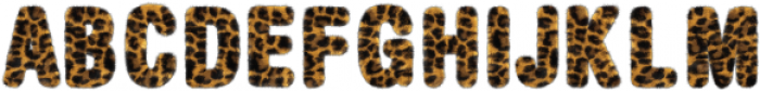 Leopard Regular otf (400) Font UPPERCASE