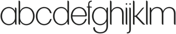 Lepston Extra Light otf (200) Font LOWERCASE