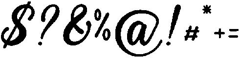 Lerafina Rumored otf (400) Font OTHER CHARS