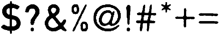 Lersan Regular otf (400) Font OTHER CHARS