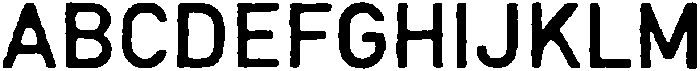 Lersan Regular otf (400) Font UPPERCASE