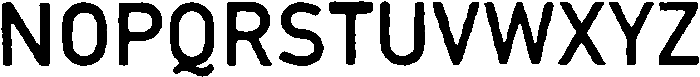 Lersan Regular otf (400) Font UPPERCASE
