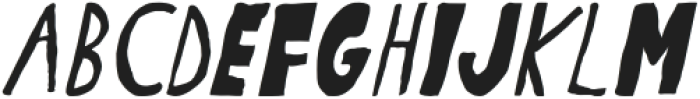 Les Limones Oblique otf (400) Font UPPERCASE