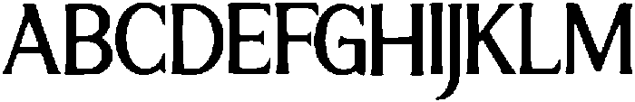 Lesa ttf (400) Font UPPERCASE