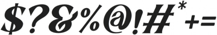 Lessti-Italic otf (400) Font OTHER CHARS