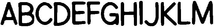 Leta ttf (400) Font UPPERCASE