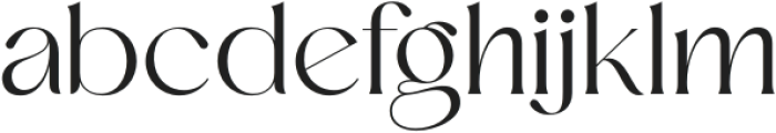 Letanger Regular otf (400) Font LOWERCASE