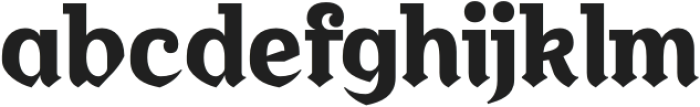 Lethalik Regular otf (400) Font LOWERCASE