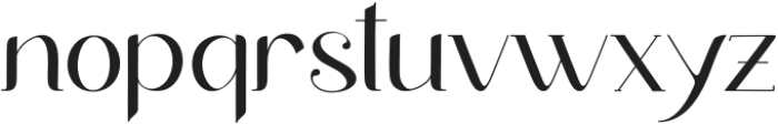 Leting Regular otf (400) Font LOWERCASE