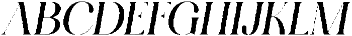 Letmedril Italic otf (400) Font