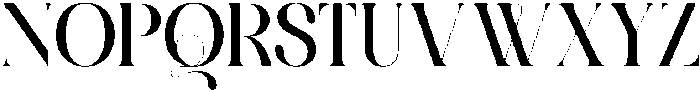 Letmedril Regular otf (400) Font UPPERCASE