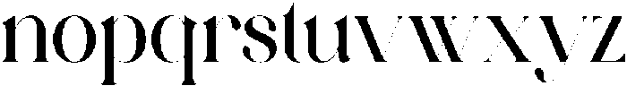 Letmedril Regular otf (400) Font LOWERCASE