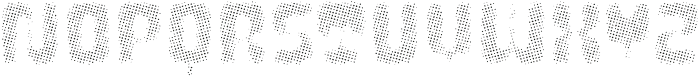 Letraflex Bold Dots otf (700) Font UPPERCASE