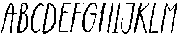Lets Stay Home Regular otf (400) Font UPPERCASE