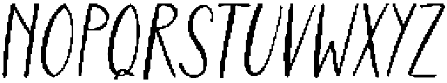 Lets Stay Home Regular otf (400) Font UPPERCASE