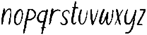 Lets Stay Home Regular otf (400) Font LOWERCASE