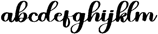Letter Regular otf (400) Font LOWERCASE