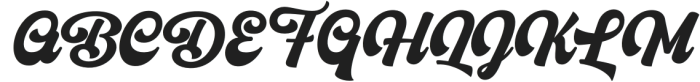 LetterVintage-Regular otf (400) Font UPPERCASE