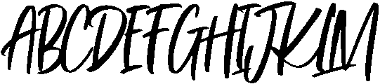 Letterbox Script otf (400) Font UPPERCASE