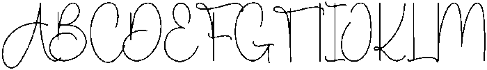 Lettering Regular otf (400) Font UPPERCASE