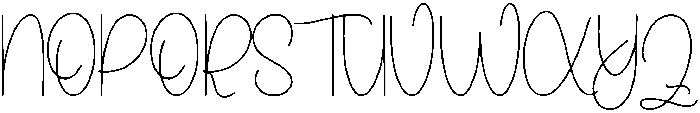Lettering Regular otf (400) Font UPPERCASE