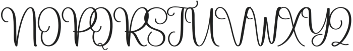 Lettering Regular otf (400) Font UPPERCASE