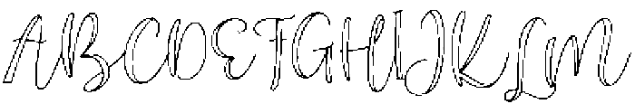 Lettering_Box_3 Regular otf (400) Font UPPERCASE