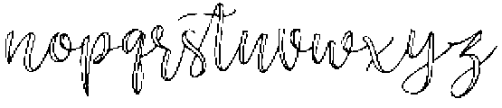 Lettering_Box_3 Regular otf (400) Font LOWERCASE