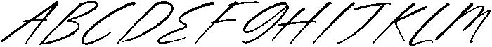Letters Blushing Touch Italic Italic otf (400) Font UPPERCASE