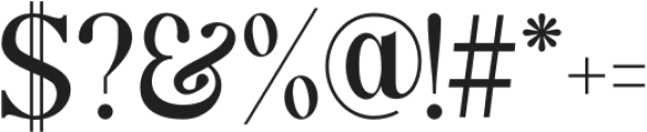 Lettertype-Regular otf (400) Font OTHER CHARS